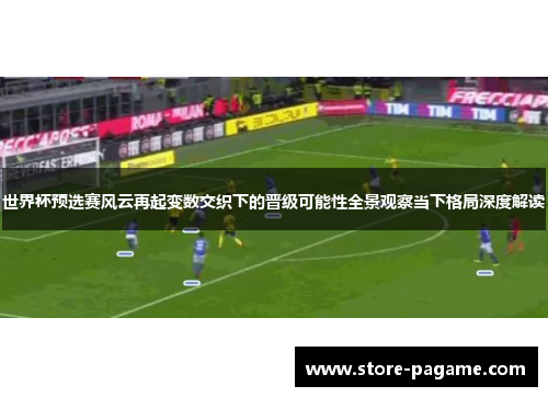 世界杯预选赛风云再起变数交织下的晋级可能性全景观察当下格局深度解读